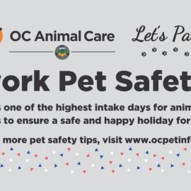 Celebrate pet Safety this 4th of July